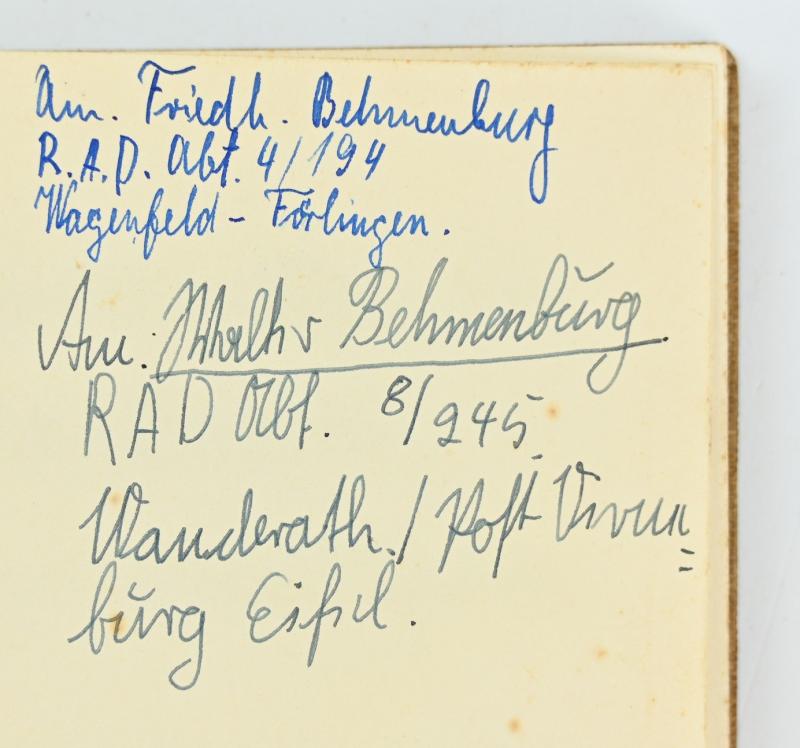 German RAD Marching Songbook