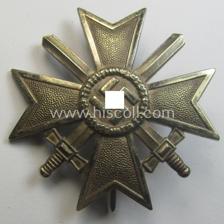 Truly 'vaulted', 'KvK 1. Kl. mit Schwn.' (being a maker- ie. '52'- ie. by: 'Gottlieb & Wagner'-) marked specimen that comes as moderately used as issued and/or found