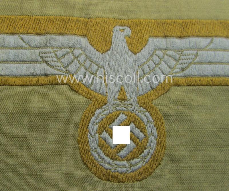 WH (Heeres) 'tropical-issue' breasteagle (in 'BeVo'-weave pattern)