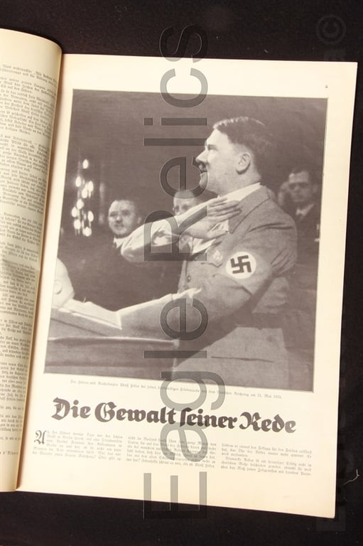 Adolf Hitler - A man and His Nation Large  Paper Back