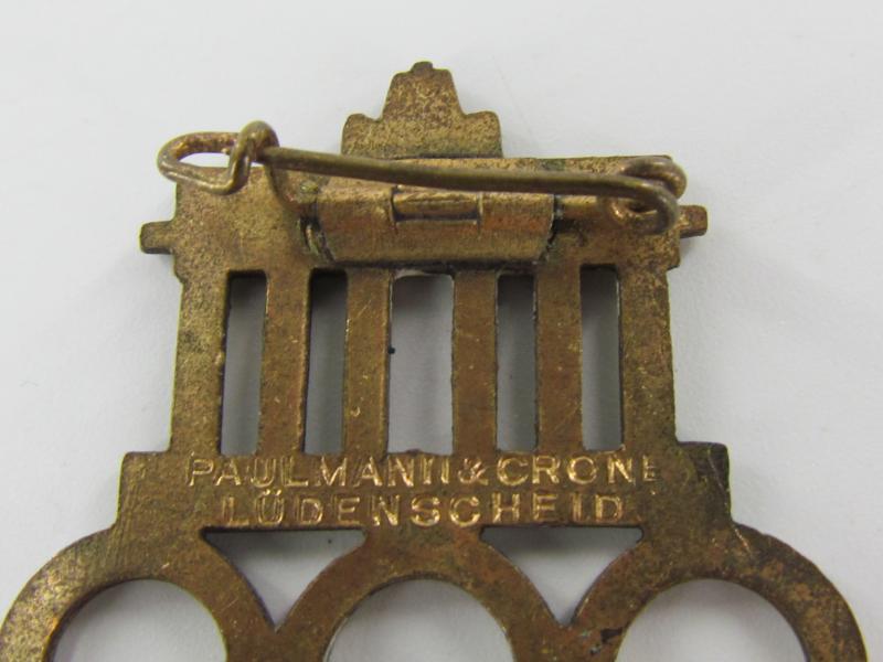 1936 Olympiade Berlin Visitors Badge