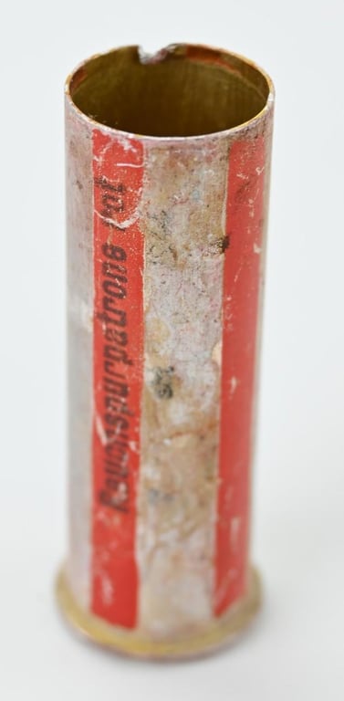 German WH Empty Flare Gun Shell 1944