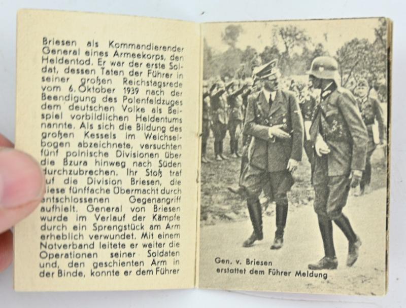 German WHW Pocket Booklet 'Helden der Wehrmacht'