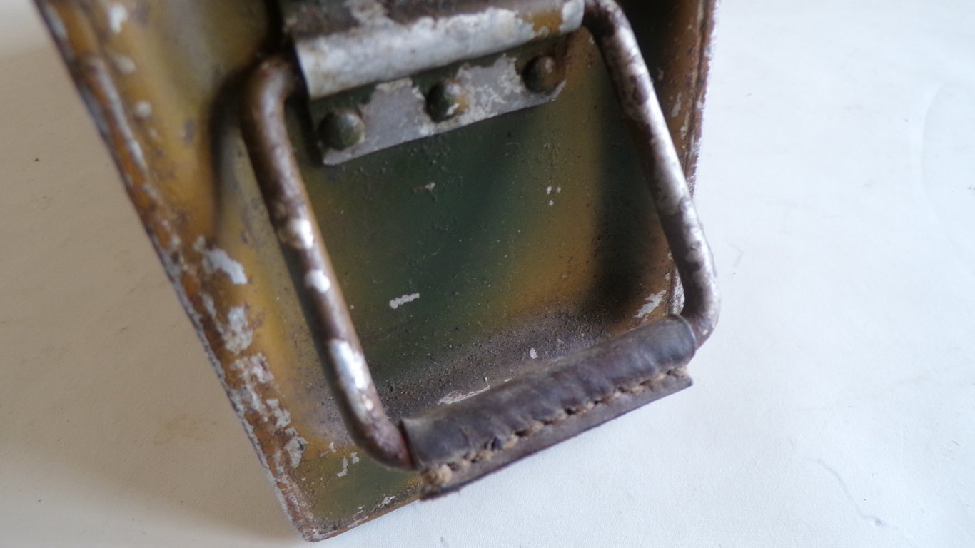 Normandy Camo Slanted-Lid Aluminium MG34 Ammo Box