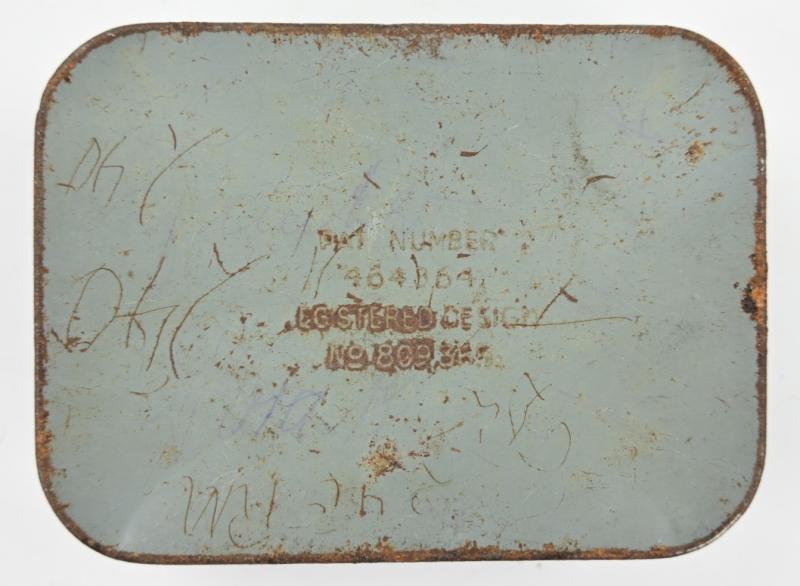 British WW2 Tea Ration Tin Can