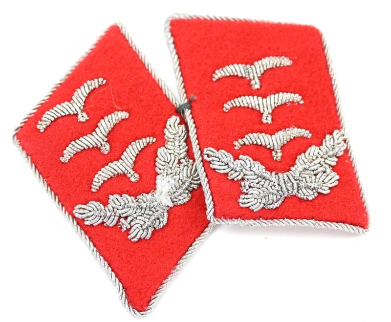 German LW Officers Collar Tabs
