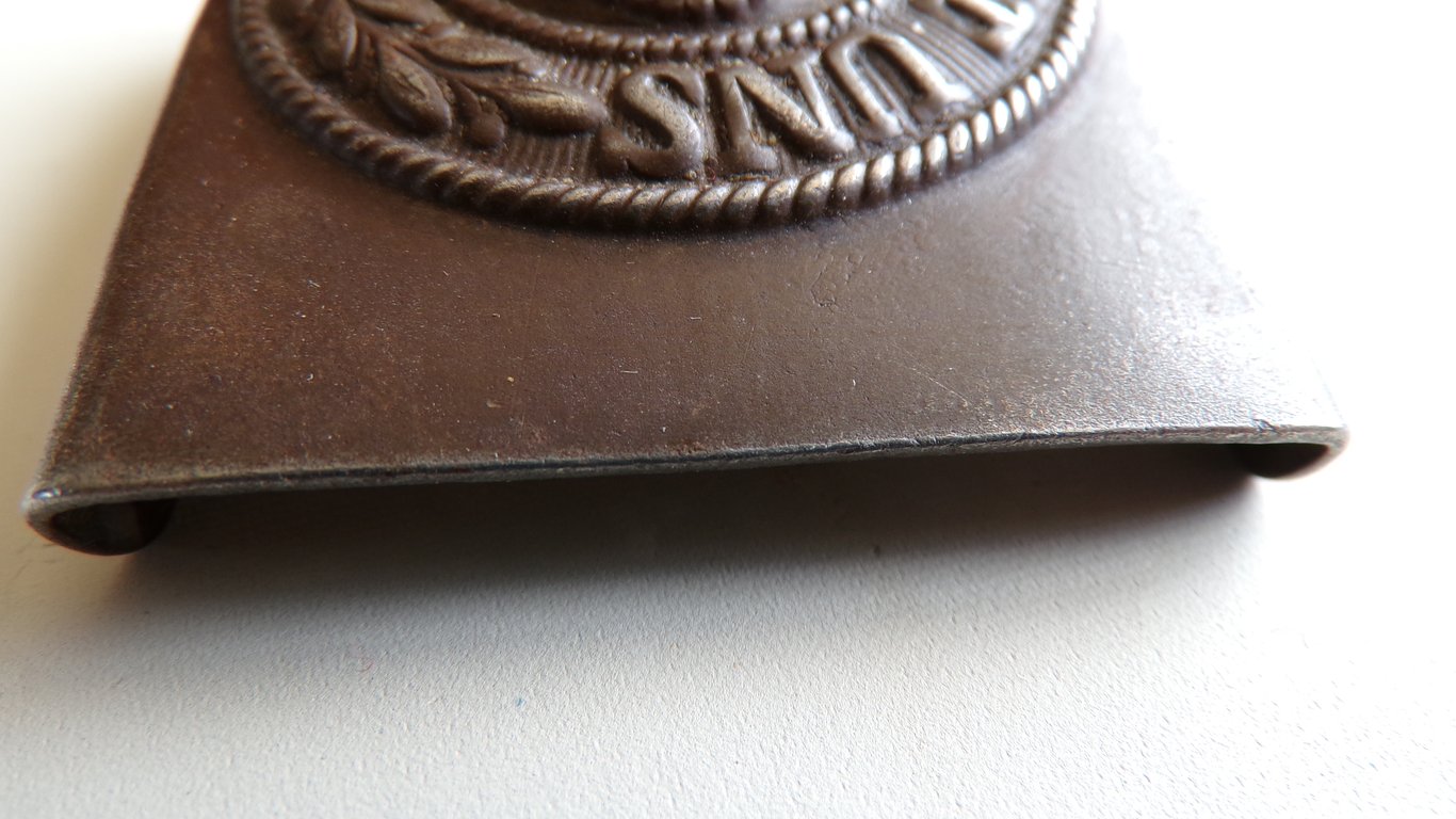 WWI Prussian M1915 Steel Belt Buckle