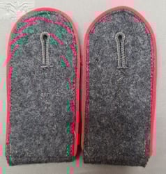 Matched Pair of Luftwaffe "Flak" Shoulder Boards