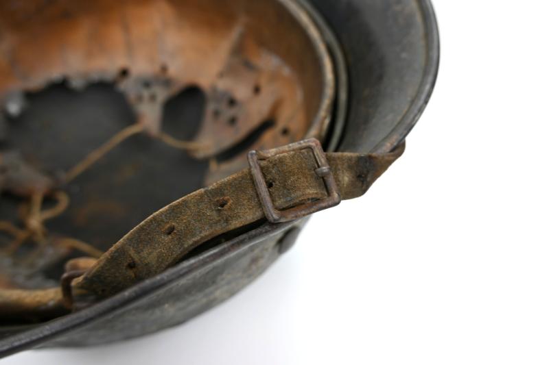German WH M40 ND Camo Helmet