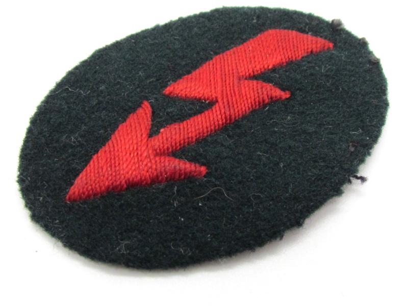 Wehrmacht ( Heer ) M36 Signal Blitz 'artillery' trade patch