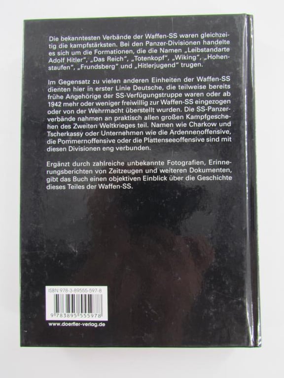 Book : Die Panzer-Divisionen der Waffen-SS