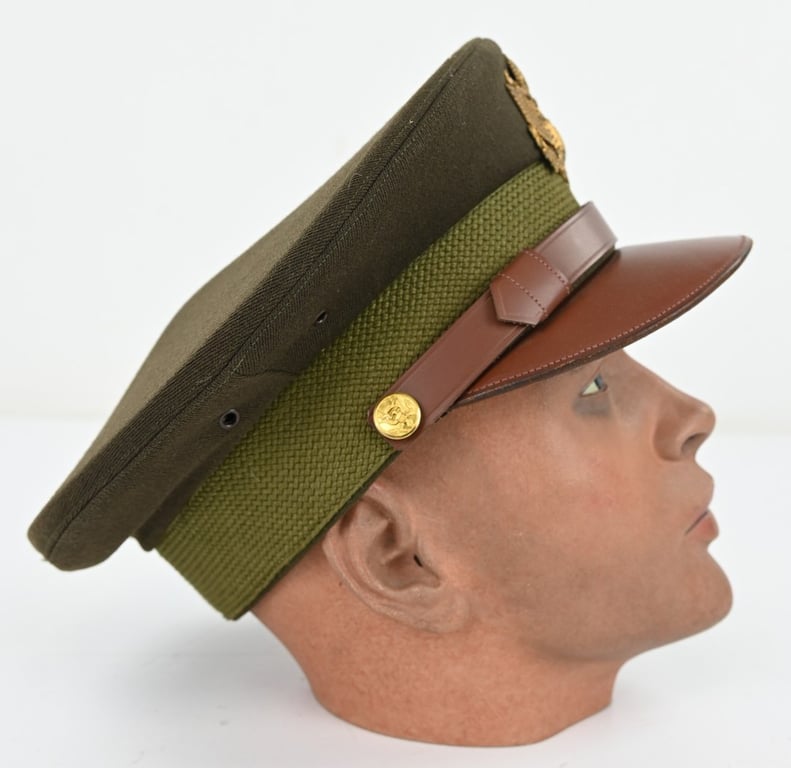 US WW2 Officer's Semi-Crusher Visor Cap