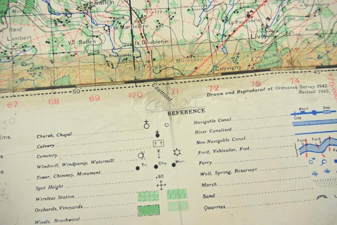 US WW2 Battlemap of St. Lo