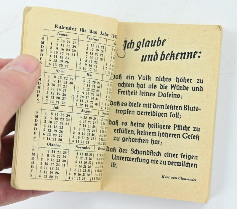 German WH Pocketbook 1945