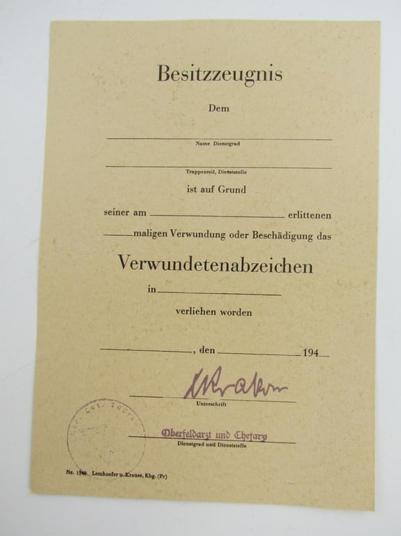 EK1 + EK2 + VWA Award Document Grouping