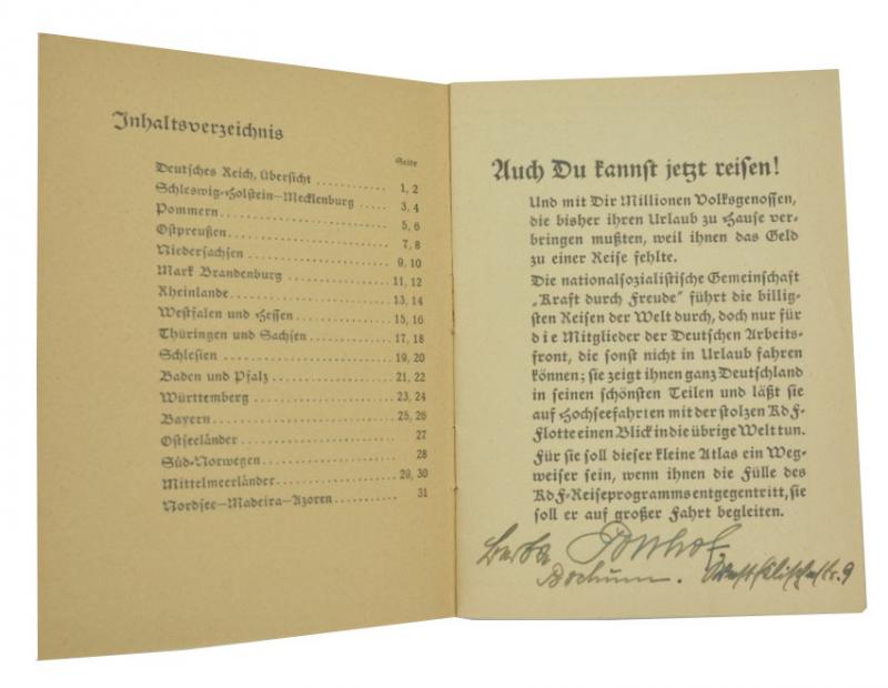 German Kdf Pocket Atlas