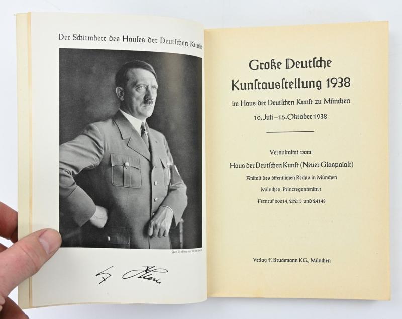 German Third Reich Art Catalogus 1938