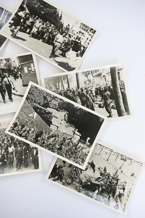 French WW2 Liberation of Paris Picture Set
