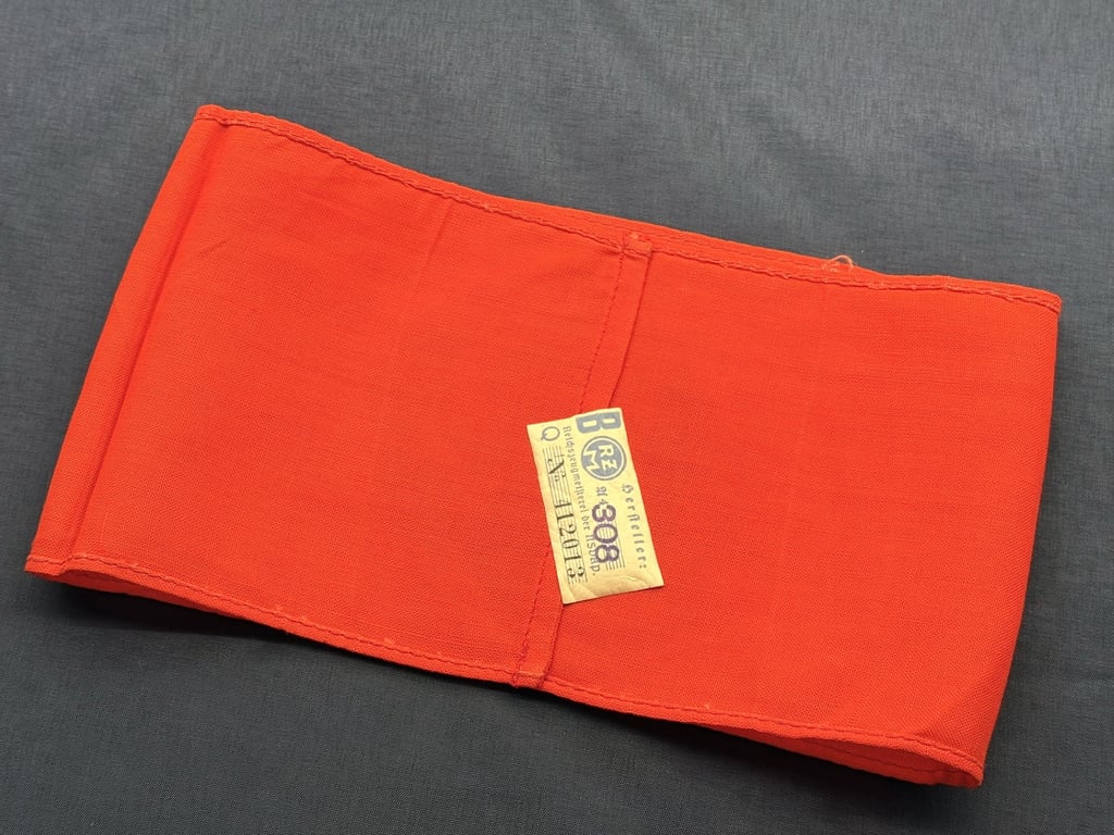 AUTHENTIC WWII GERMAN THIRD REICH SA SPORTS OFFICAL ARMBAND WITH RZM LABEL