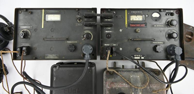 German WH Panzer Tank Radio Set