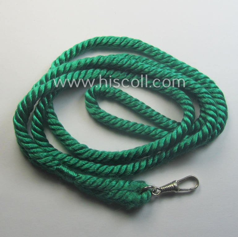 Attractive - and actually scarcely encountered! - so-called: HJ/DJ u. BDM/JM-'leaders-lanyard' (ie. 'Führerschnur') as was intended for usage by a: 'HJ-Scharführer o. HJ-Oberscharführer'