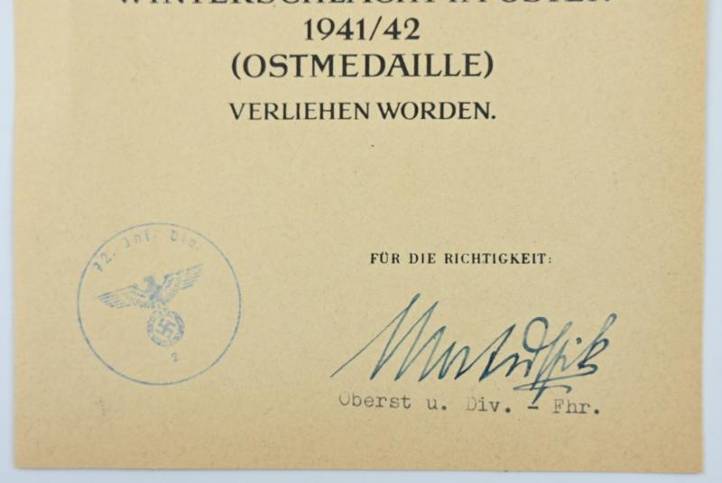 German WH Feldgendarmerie Document Grouping