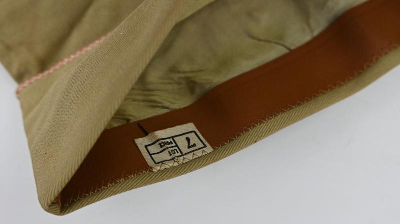 US WW2 Garrison Cap with Sweatheart Pillow Cover 835th Engineer Battalion