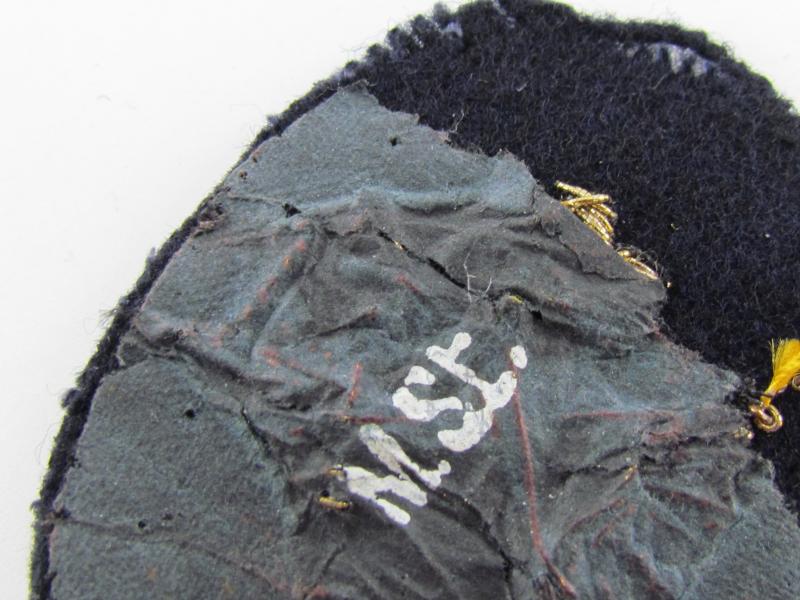 kriegsmarine Coastal Artillery bullion Trade Patch