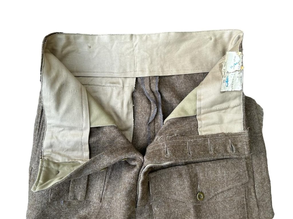 British WWII 1940 Patern Battle Dress Trousers
