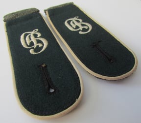 Rare Großdeutschland Infantry EM Shoulder Boards – Matching...