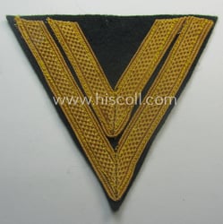 WH (Kriegsmarine ie. 'Küstenartillerie') rank-chevron (ie. 'Gefreitenwinkel') as...