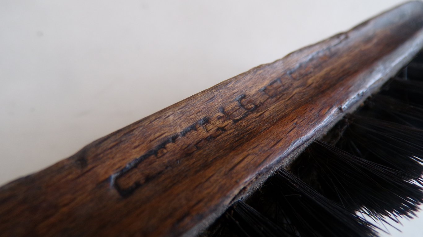RAD Issued Wooden Shoe Brush