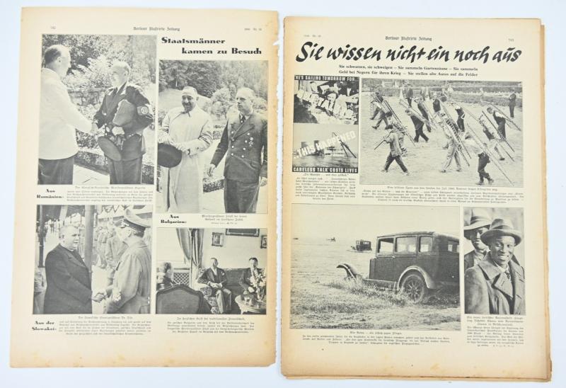 German Berliner Illustrierte Zeitung Newspaper 1940