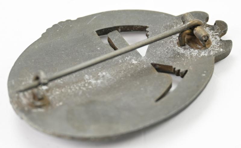 German Panzer Assault Badge in Silver