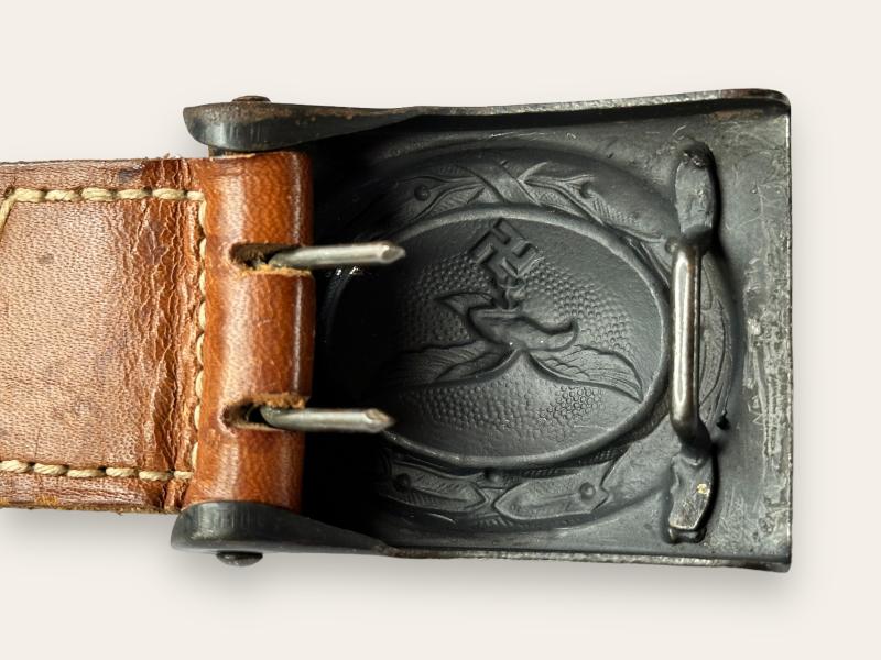 Luftwaffe Steel Belt Buckle -Ernst Schneider-
