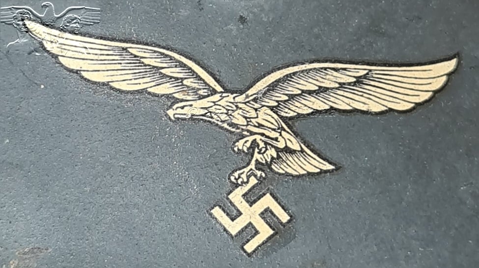 M40 Single Decal Luftwaffe Helmet 100% Decal
