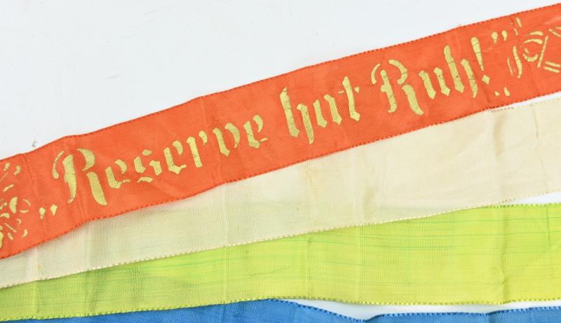 German Pre-WW2 Veteran Badge with ribbons 'Reserve hat ruh'