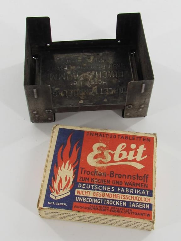 Esbit Cooker and Fuel Blok Box