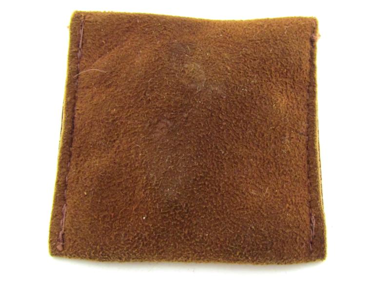 WW2 Radium Luminous Disk (1942 R.L.I.) with Original Leather Pouch