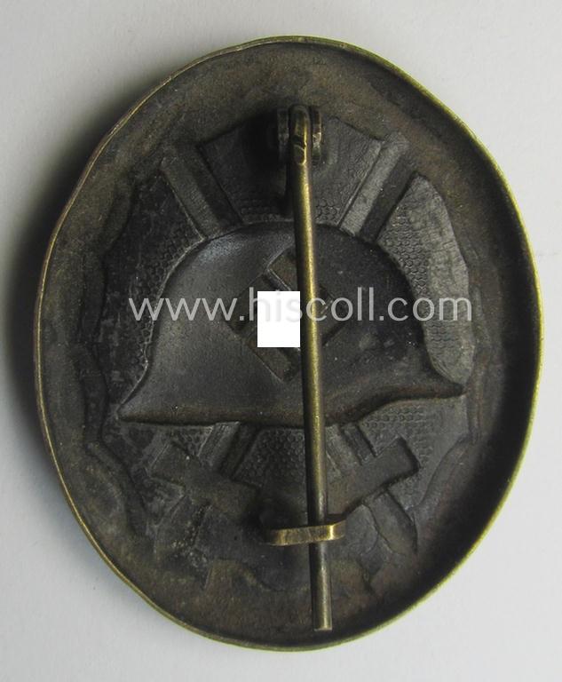 Early-period, black-class wound-badge (or: 'Verwundeten-Abzeichen in Schwarz')