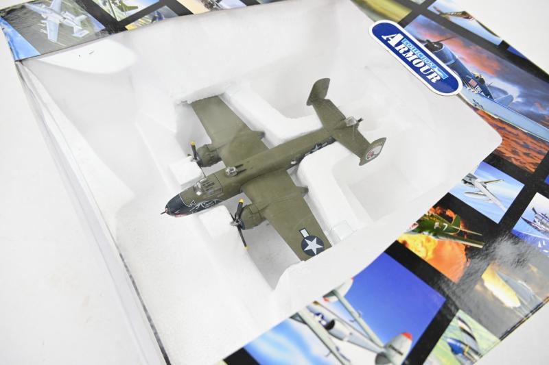 US Franklin Mint Collection Armour B-25 Mitchell Die-Cast