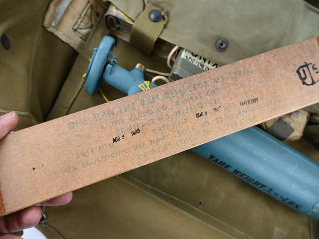 USAAF WW2 Pneumatic Life Raft Pack Type C2