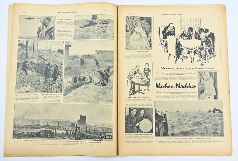German Berliner Illustrierte Zeitung Newspaper 1942