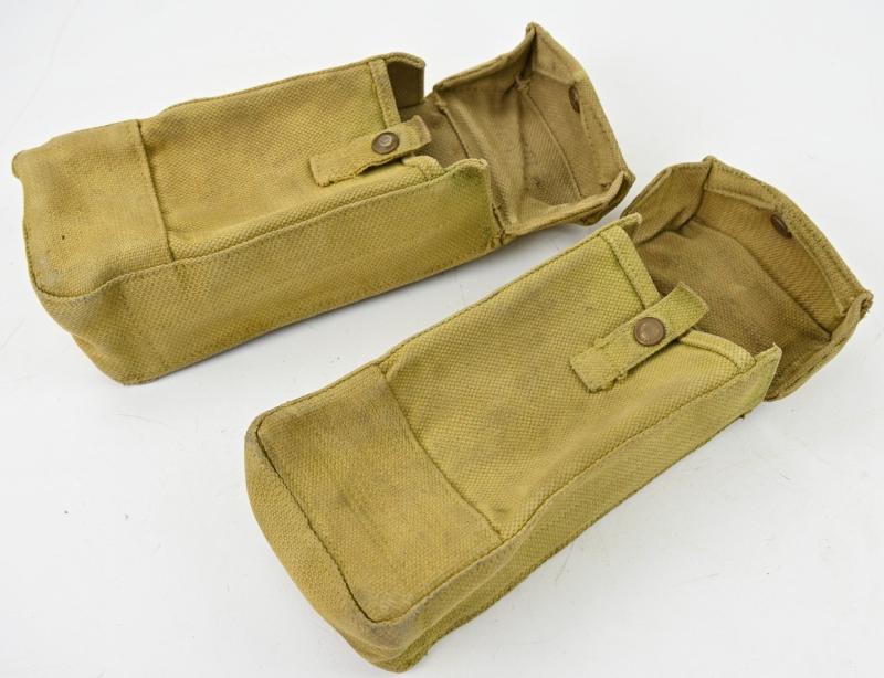British WW2 Brengun Pouch Set