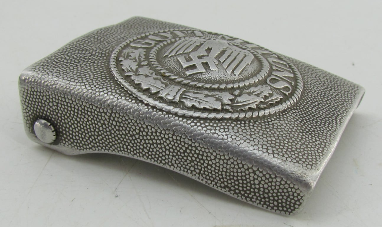 Wehrmacht Aluminum  Buckle with Belt