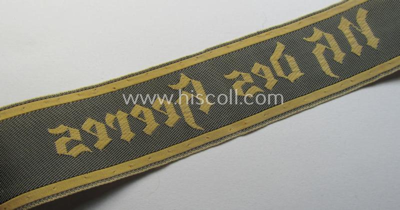 WH (Heeres) female-related cuff-title (ie. 'Ärmelstreifen'): 'NH des Heeres'