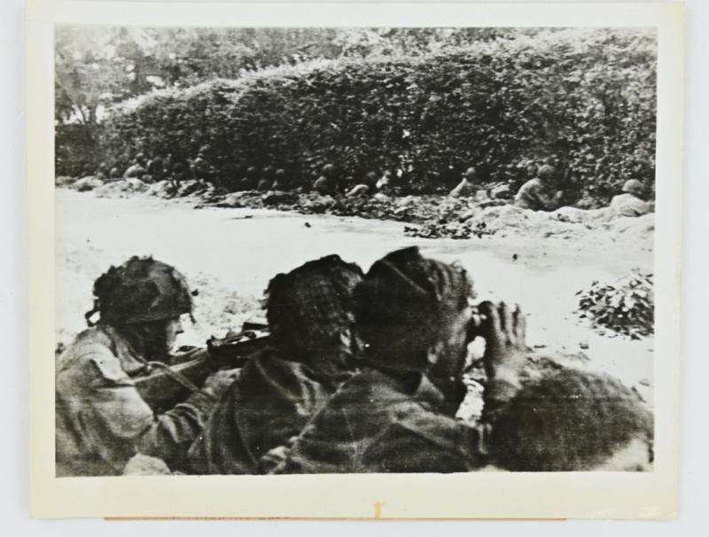 US WW2 Market Garden Press Photo 'Arnhem'