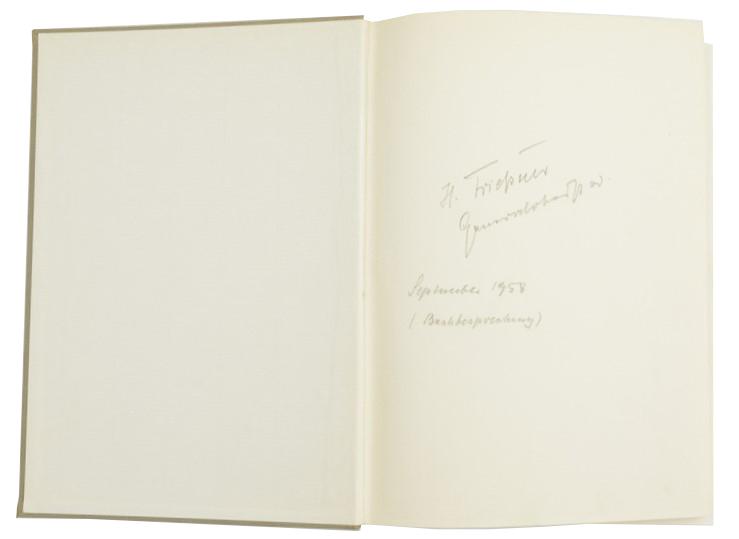 German Signed Book: die Geschichte des Panzerkorps Großdeutschland