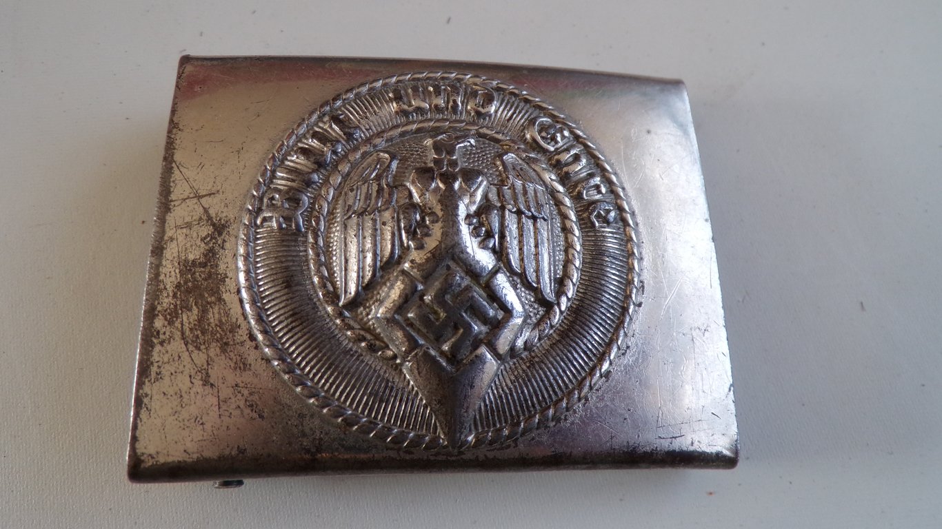 Transitional Hitler Youth Belt & Buckle Set