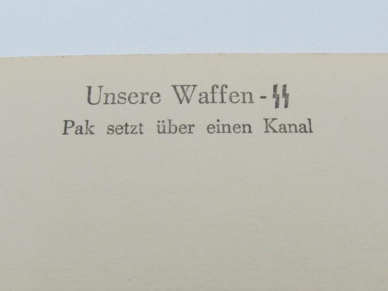 Postcard : Unsere Waffen-SS